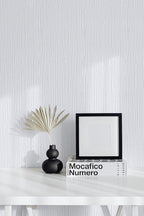 White Grasscloth Wallpaper Peel and Stick Textured Wallpaper - Image 6