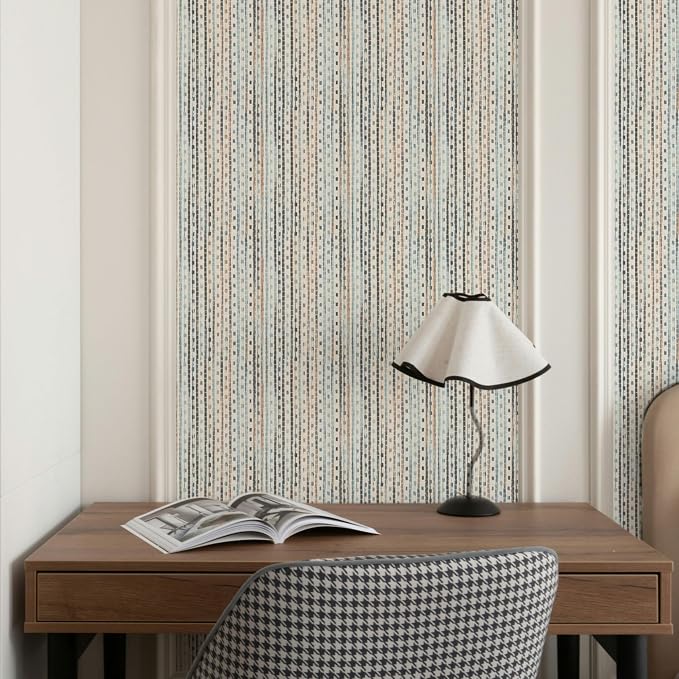 Main Street Peel and Stick Wallpaper Eco-Friendly Sheets 12 Pack, 11 X 16 Inch - Image 5
