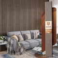 Avana Modern Acoustic Wood Wall Panels –93.2x11.25 Inch Panels – Fits 94x12 by AvanaHome