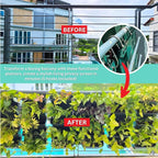 LaLaGreen Vertical Garden Planter – 24 Pack 13 Inch Dark Green Hanging Pots - Image 4