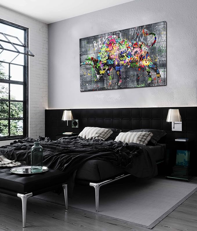 SIXTTART Highland Cow Wall-Art For Living Room Large Size - Image 8