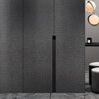 Zeeko Black Peel and Stick Wallpaper 23.6" x 120" Removable Crocodile Wallpaper - Image 5