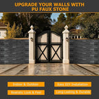 ROOMTEC 1-Pack Faux Stone Wall Covering Panels - Image 8
