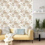 Nukofal Flora Peel and Stick Wallpaper Dandelion Wallpaper Floral Contact Paper - Image 7