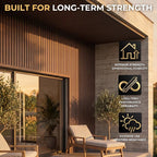 From Plain to Beautiful in Hours WPC Exterior Wall Slat Panels Waterproof - Image 6