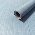 Dviolet 15.7in x 393in Blue Textured Fabric Wallpaper by Dviolet