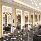 FENNIO Full Length Mirror with Lights, Free Standing Lighted Floor Mirror by FENNIOLEDMIRRORS