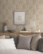 Toduso Peel and Stick Wallpaper Vintage Wall Paper Boho Contact Paper Neutral - Image 6