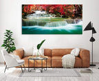 Cao Gen Decor Art-S05175 Wall Art 1 Pieces Waterfall Canvas Print Landscape - Image 2