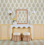 NuWallpaper x Society Social Floral Bazaar Ochre Peel and Stick Wallpaper - Image 2
