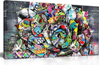 SIXTTART Flower Pictures Wall-Decor by SIXTTARTCANVASWALLART