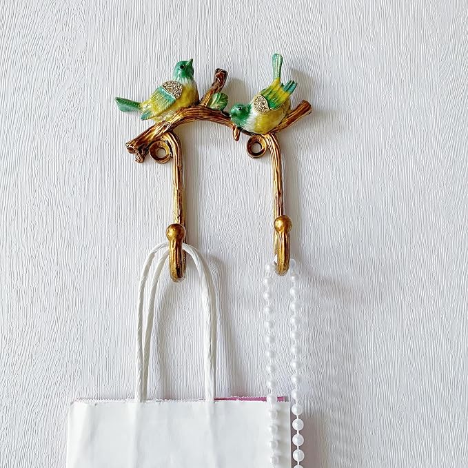 Vintage Bird Shaped Decorative Wall Hook Rack Hanger - Image 5