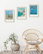 HesenDot Claude Monet Framed Wall Art, 12x16in High Framed Canvas Prints - Image 8