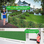 Artificial Grass Wall Roll 40"x120", 3D Green Grass Wall - Image 7
