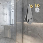 8 Pcs Bathroom Robe Towel Hooks Coat Wall Hook Stainless Steel Heavy Duty Door - Image 4
