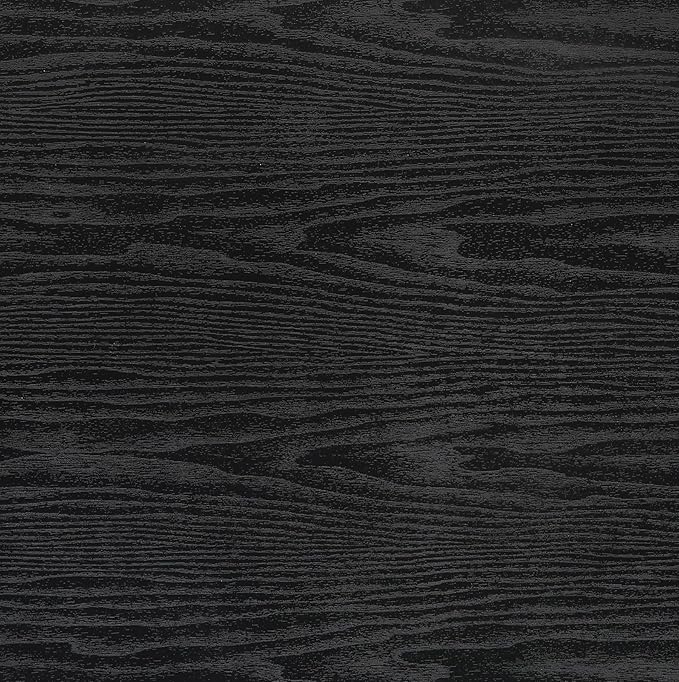 Peel and Stick Wallpaper Black Wood Wall Paper - Image 7