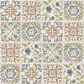 Wudnaye Bohemian Wallpaper Peel and Stick Faux Tile Contact Paper 17”×196” Tile by Wudnaye