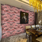20-Pack 104 Sq.Ft 3D Wall Panels Peel and Stick 3D Faux Brick Wallpaper Peel - Image 3