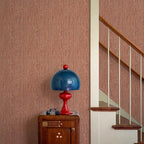 JiffDiff Woven Wallpaper Peel and Stick 17.3" x 120" Colorful Paint Grasscloth - Image 3