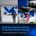 Acoustic Panels 12-Pack Soundproof Wall Panels 12"X12"X0.4" Sound Panels High - Image 4