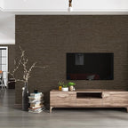 Haimin Grasscloth Wallpaper Peel and Stick 20.9in X 393in Fabric Contact Paper - Image 3