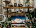 FLFK Rustic Wood Wallpaper, Peel and Stick Wood Grain Wall Mural - Image 3
