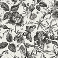 JiffDiff Floral Vintage Wallpaper Peel and Stick，Rose Wallpaper Removable Vinyl by wallpaper