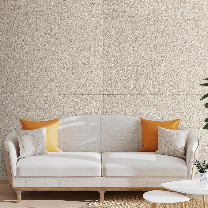24” x 48” Faux Stone 3D Wall Panels, Clay Manufactured Raised Textured Paneling - Image 6