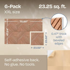 XL Acoustic Wall Panels 6-Pack Decorative Acoustic Panels High Density Sound - Image 3