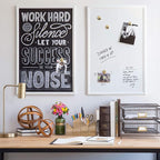 U Brands Magnetic Chalkboard for Walls, Large Magnetic Board, Premium Matte - Image 2