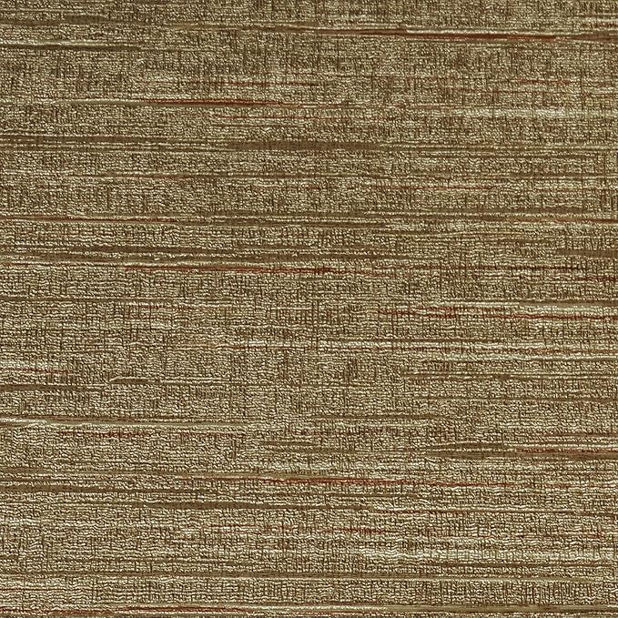 Livelynine 15.8x197 Vintage Gold Peel and Stick Wall Paper Textured Grasscloth - Image 5