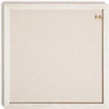 U Brands Rustic Linen Bulletin Board, Industrial Grade Pinning Surface by UBrands