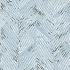 Livelynine 15.8x394 Blue Fabric Peel and Stick Wallpaper - Image 5