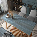 BOMENG Large Blue Wood Contact Paper Peacock Wallpaper Stick and Peel - Image 3