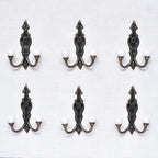 Indian Shelf Pack of 12 Heavy Duty Double Hooks - Image 8