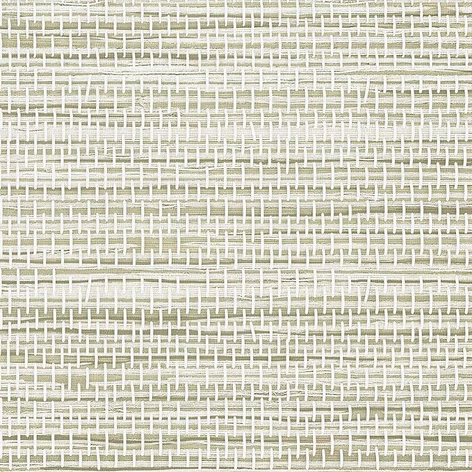 Rugreat Textured Grasscloth Wallpaper Peel and Stick 472inL 17.3inW Beige by ExploringWallpaperArtwithRugreat