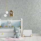 CHIHUT Holographic Silver Glitter Wallpaper Stick and Peel - Image 3