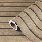 Wood Slat Wallpaper Peel and Stick Thick Brown Slat Wood Panels - Image 7