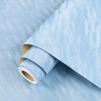 ReWallpaper Blue Velvet Wallpaper Peel and Stick Modern Textured Blue Contact - Image 8