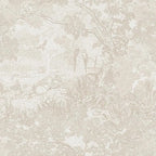 Heroad Peel and Stick Wallpaper Beige Neutral Vintage Forest Animals Floral by HeroadBrand