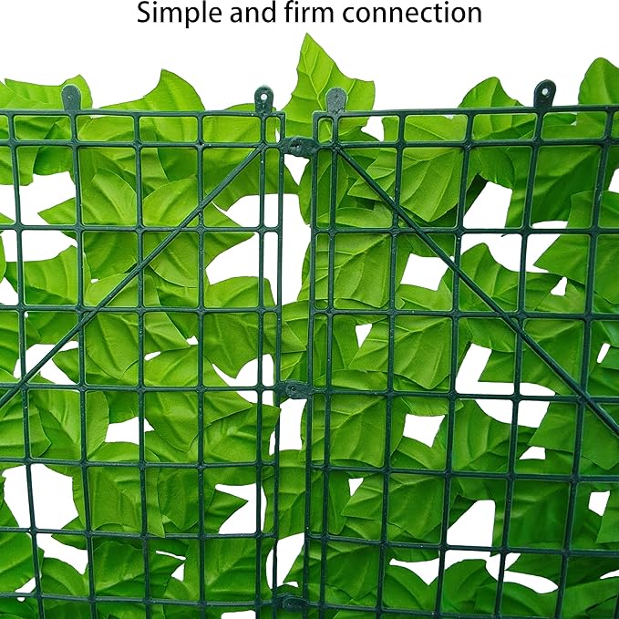 ODTORY Artificial Ivy Privacy Fence Wall Screen, 40X120 in UV-Anti Faux - Image 3
