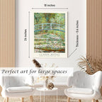 Induslyfe Large Framed Grass Wall Art Canvas Decor Set of 3, Matisse Framed - Image 6