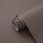 24"x393" Brown Grasscloth Peel and Stick Fabric Textured Contact Paper Linen - Image 9