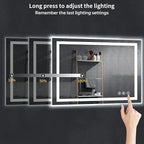 55"x30" LED Bathroom Mirror - Image 6