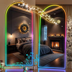 Hasipu Arch Full Length Mirror 83 x 36 in by Whatssuitableisthebest