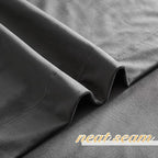 NICETOWN Living Room Grey Velvet Curtains, Sound and Sunlight Reducing Heavy - Image 6