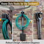 Rustic Wall Hooks: Heavy Duty Cast Iron Hooks, Suitable - Image 6