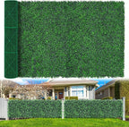 Yangrass Boxwood Roll Panels, UV-Anti Faux Boxwood Roll Grass Wall Panels by LivingGreenEveryDayShine