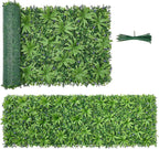VEVOR Artificial Plant Wall, 40 x 120 in Artificial Boxwood Panels, Sun by VEVOR