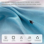 XiDi Blue Curtains for Bedroom - Image 3